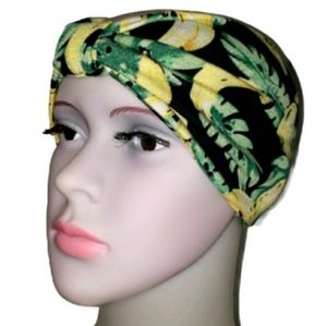 Boho Banana Spring Headband Turban Beach Yoga Gym
